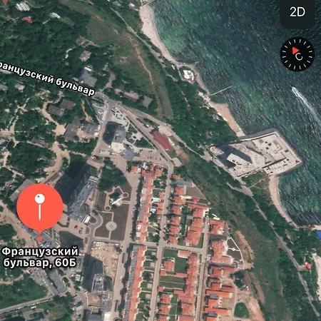 «апартаменты 272» французский бульвар,одесса. Lejlighed
